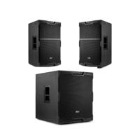 Power Dynamics 2.1 geluidsset 2x PDY212A + 1x PDY218S