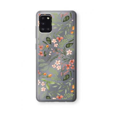 Sweet little flowers: Samsung Galaxy A31 Transparant Hoesje