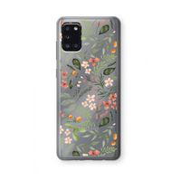 Sweet little flowers: Samsung Galaxy A31 Transparant Hoesje