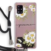 Daisies: Samsung Galaxy A51 5G Transparant Hoesje met koord - thumbnail