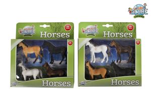 Kids Globe 4 paarden 1:32