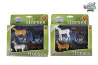 Kids Globe 4 paarden 1:32