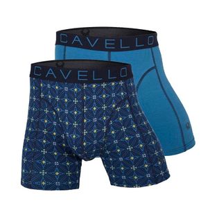 Cavello 2-pack boxershorts blauw 22006