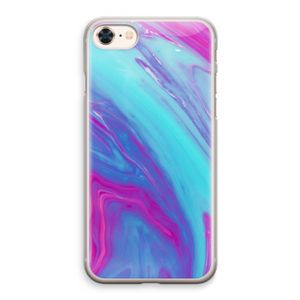 Zweverige regenboog: iPhone 8 Transparant Hoesje