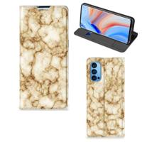 OPPO Reno4 Pro 5G | Standcase | Marmer Goud