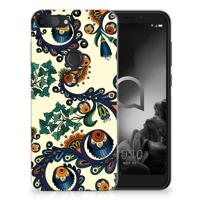 Siliconen Hoesje Alcatel 1S (2019) Barok Flower