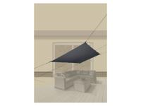 LIVARNO Schaduwdoek 300 x 200 cm (Antraciet)