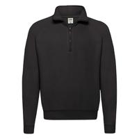 SWEATSHIRT FRUIT OF THE LOOM CLASSIC ZIP NECK ADULT