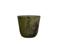 Pot Palermo marble green D23 H22 cm - Ts