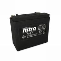 NITRO Gesloten batterij onderhoudsvrij, Batterijen voor motor & scooter, HVT-01-SLA - thumbnail