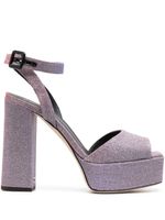 Giuseppe Zanotti sandales Tarifa 130 mm à bout ouvert - Rose