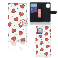 OPPO Find X3 Pro Telefoon Hoesje Hearts - thumbnail