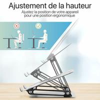 Notebook-standaard T'NB Aluminium