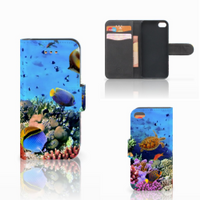 Apple iPhone 5C Telefoonhoesje met Pasjes Vissen - thumbnail
