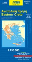 Wegenkaart - landkaart 90 Road - Tourist map Kreta Oost | Orama