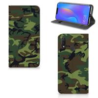 Huawei P Smart Plus | Hoesje met Magneet | Army Dark