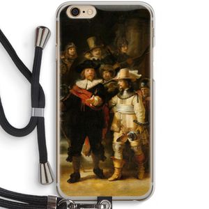 De Nachtwacht: iPhone 6 / 6S Transparant Hoesje met koord