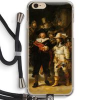 De Nachtwacht: iPhone 6 / 6S Transparant Hoesje met koord