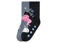 2 paar kinder sokken (35-38, Peppa Pig)