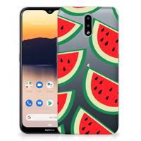 Nokia 2.3 | Siliconen Case | Watermelons