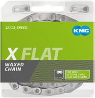 KMC Ketting 12/13 speed x flat silver x 126l waxed KMC Ketting 12/13 speed x flat silver x 126l waxed