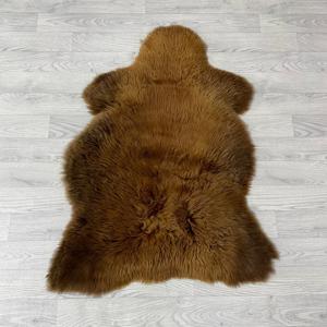 Schapenvacht Scandinavian bruin 105x80cm M