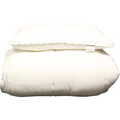 Leen Bakker - Polydaun Kinderdekbed & Kussen Charly - 4-seizoenen - 140x200 Cm - Polyester/Synthetisch - Wit
