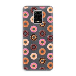 Donuts: Xiaomi Redmi Note 9 Pro Transparant Hoesje