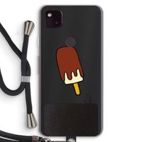 Frisco: Pixel 4a 5G Transparant Hoesje met koord