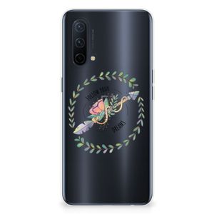 OnePlus Nord CE 5G Telefoonhoesje met Naam Boho Dreams