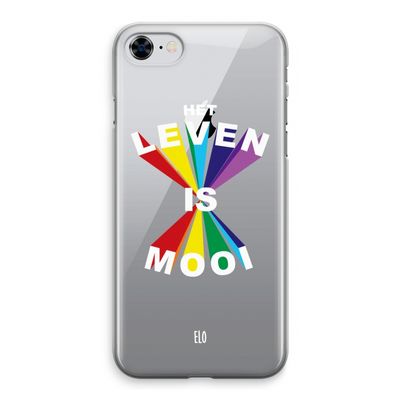 Het Leven Is Mooi: iPhone 8 Transparant Hoesje