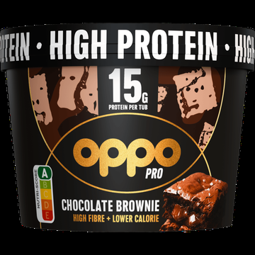 Oppo Pro High Protein Chocolate Brownie 150g bij Jumbo