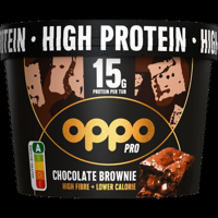 Oppo Pro High Protein Chocolate Brownie 150g bij Jumbo