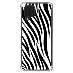 Samsung Galaxy A12 Case Anti-shock Zebra