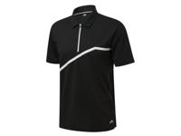 CRIVIT Heren sportshirt of -polo (Zwart, XL)