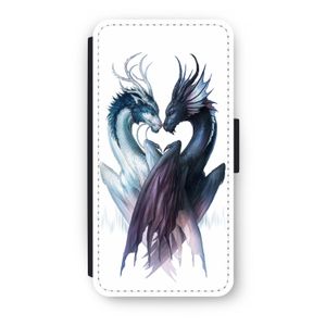 Yin Yang Dragons: iPhone 7 Plus Flip Hoesje