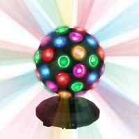 Overige Merken Party time led discobal 12,5 cm zwart