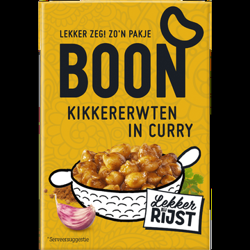 Boon Kikkererwten in Curry 190 g bij Jumbo