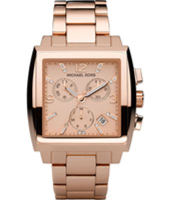 Horlogeband Michael Kors MK5331 Roestvrij staal (RVS) Rosé 20mm