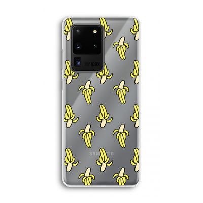 Bananas: Samsung Galaxy S20 Ultra Transparant Hoesje