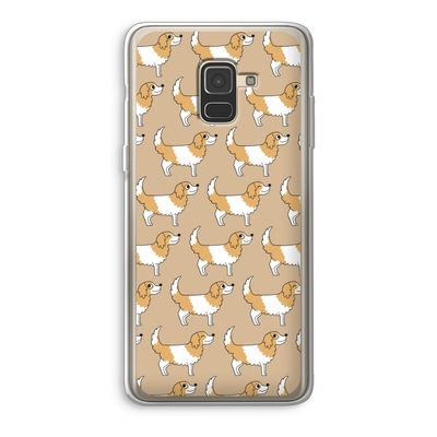 Doggy: Samsung Galaxy A8 (2018) Transparant Hoesje