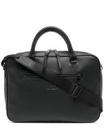 Armani Exchange sacoche à logo imprimé - Noir