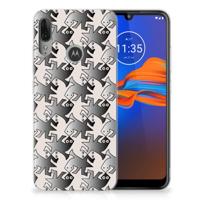 Motorola Moto E6 Plus | TPU Hoesje | Salamander Grey