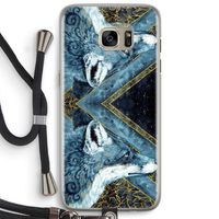 Golden Fox: Samsung Galaxy S7 Edge Transparant Hoesje met koord