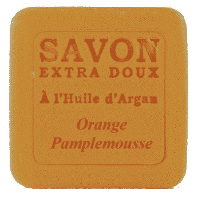 Zeep met Arganolie - Sinaasappel en Grapefruit