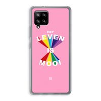Het Leven Is Mooi: Samsung Galaxy A42 5G Transparant Hoesje