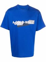 A-COLD-WALL* t-shirt à logo imprimé - Bleu - thumbnail