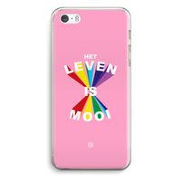Het Leven Is Mooi: iPhone 5 / 5S / SE Transparant Hoesje