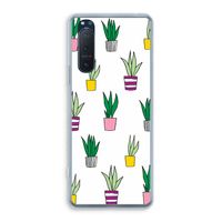 Sanseveria: Sony Xperia 5 II Transparant Hoesje