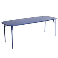 Petite Friture Week-end tuintafel 220x85 met dicht blad Blue